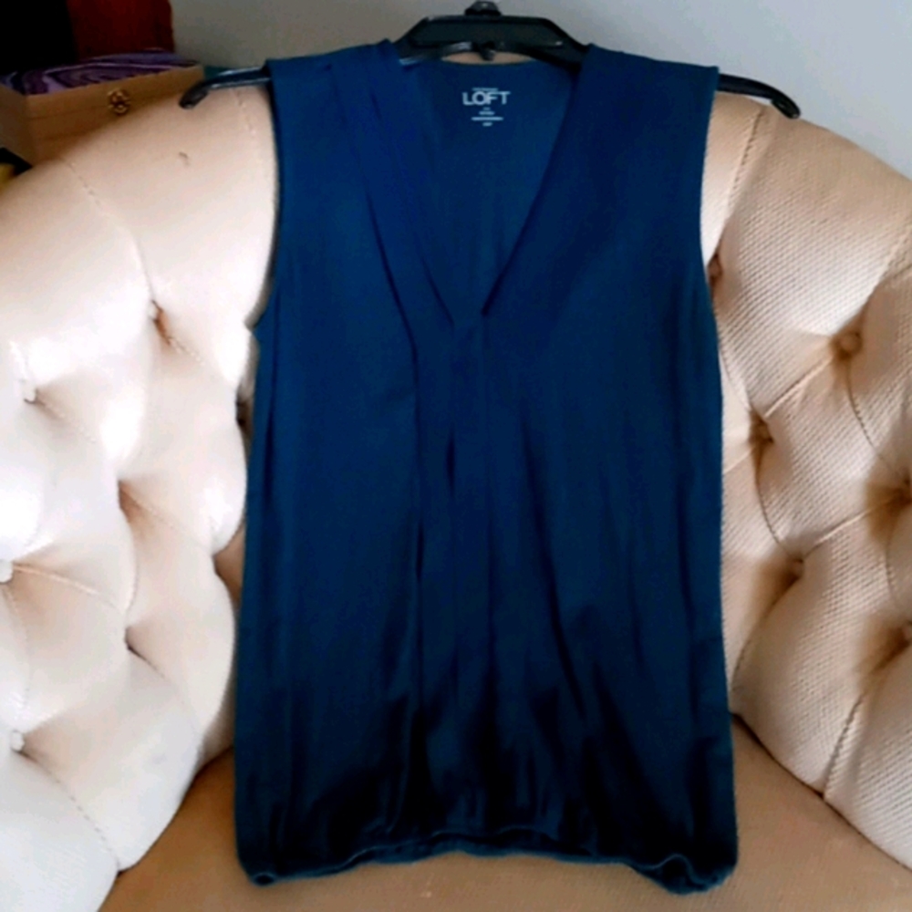 The Loft sleeveless blouse